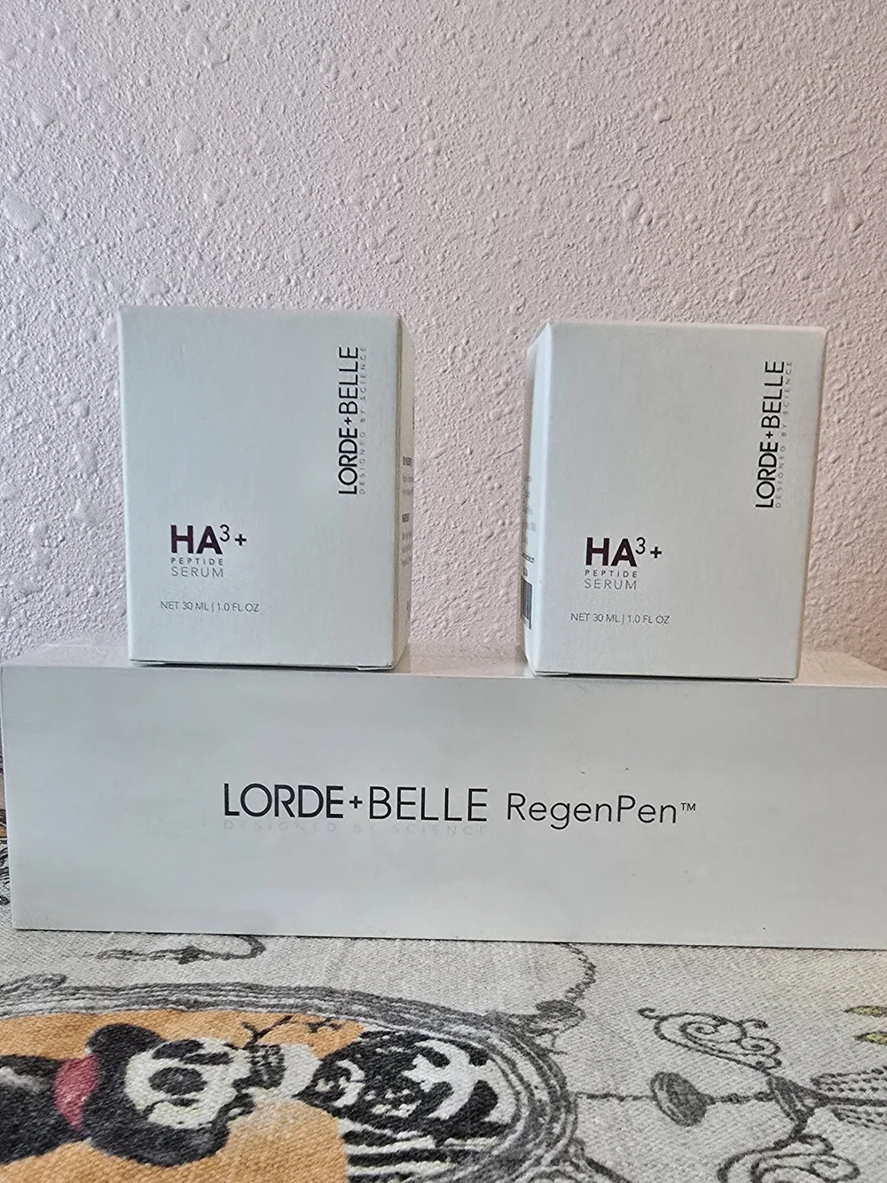 LORDE+BELLE HA3+ Peptide Serum — White